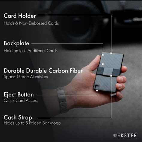 ekster carbon fiber wallet